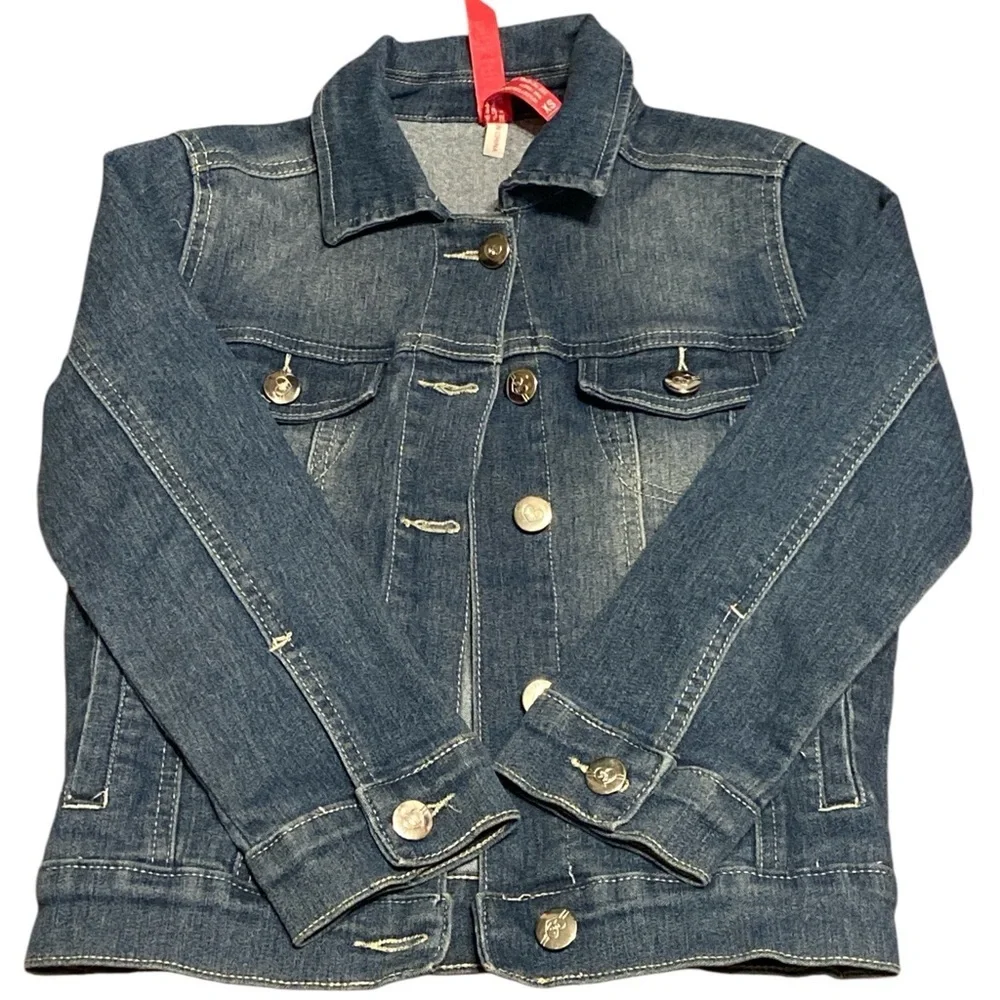 Little girls denim jacket size 6-6X L81​